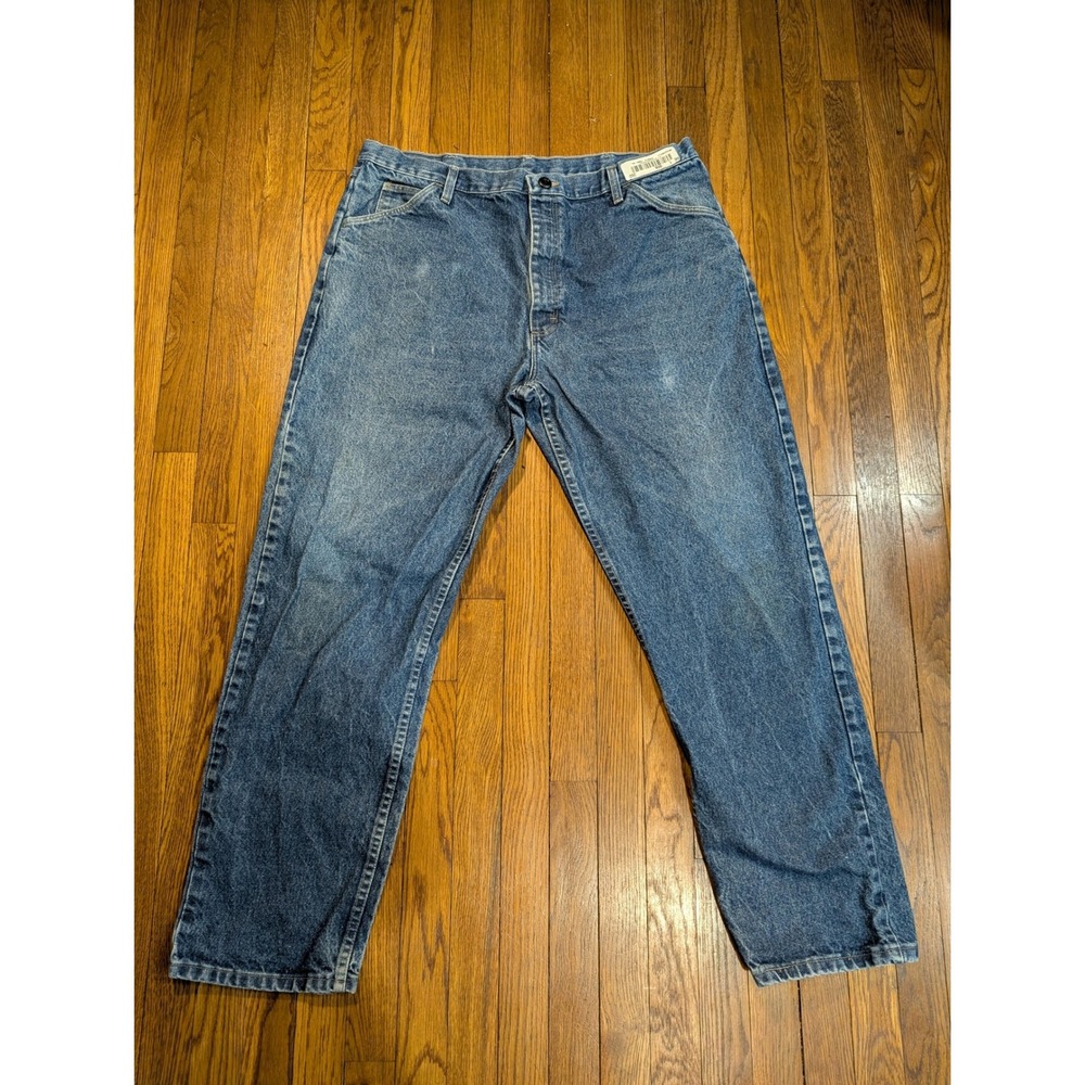 Bulwark FR Flame Resistant Taper Leg Work Jeans Blue Denim PEJ4DW5‎ 40x32 Mens